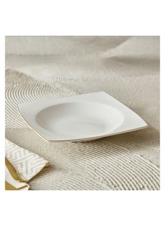 اشتري Peace Square Soup Plate 28.5 x 3.5 x 28.5 cm في الامارات