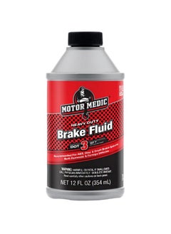 Buy Motor Medic Brake Fluid Dot 3 - Heavy Duty 354 Ml in Saudi Arabia