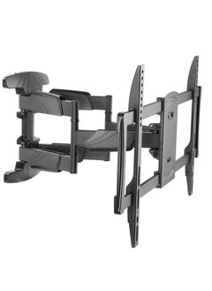 اشتري Heavy Duty Full Motion Tv Wall Mount Large Articulating Television Wall Mount 32 75 Inch Lcd Led Plasma Flat Screen Curved Tvs Black في السعودية