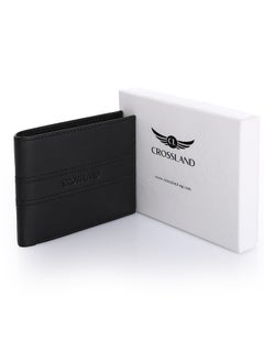 Buy CROSSLAND Men's Genuine Leather Billfold Wallet - 8 Card Slots - RFID Blocking in Egypt