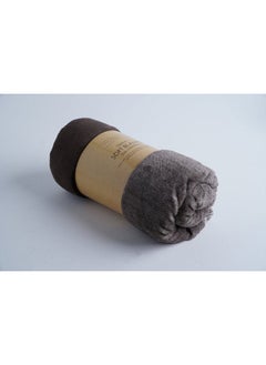 اشتري Serenity Soft Blanket 150x200cm Brown في الامارات