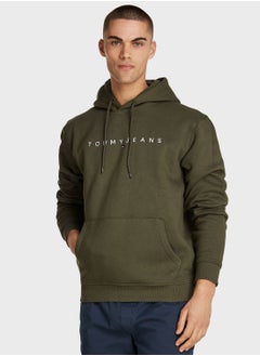 Buy Logo Regular Fit Hoodie in UAE