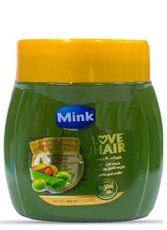 Buy Mink Hair Conditioning Cream With Olive Oil, Almond Oil & Aloe Vera - 400 Ml in Egypt