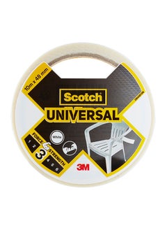 Buy Scotch Universal Duct Tape White 2904, 10m x 48mm. 1 roll/pack in UAE