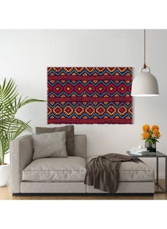 Buy Canvas Wall Art, Abstract Framed Portrait of Bohemian style tribal pattern in Egypt