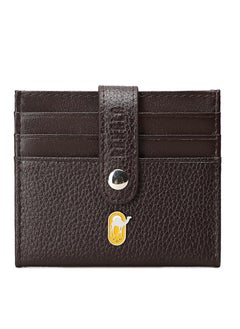 اشتري Rahala Men's 4-sided Bifold Leather Cardholder (Brown) - No:RA107 في مصر