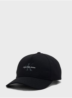 Buy Logo Print Curved Peak Cap in UAE