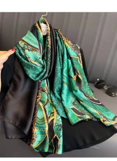 Buy Spring and summer fashion print shawls Women's beach scarves in Saudi Arabia