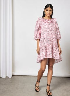 Buy Embroidered Mini Dress in Saudi Arabia