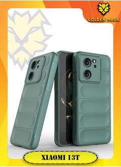 Buy GOLDEN MASK Compatible With Xiaomi 13T Magic Case ShockProof (Green) in Egypt