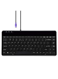 اشتري Periboard-409P Wired Ps2 Mini Keyboard  Black  Us English Layout في الامارات