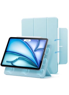 Buy CaseFor iPad Air 13 Inch Case M2(2024), iPad Air 13 Case with Pencil Holder,Powerful Magnetic Attachment, Slim Trifold Stand Case, Auto Wake/Sleep, Durable Protection For iPad Air 13 2024 in UAE