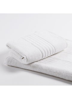 Buy Serenity Hand Towel, White - 500 GSM, 46x71 cm in UAE