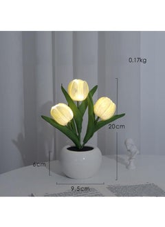 اشتري Tulip Nightlight Decoration Bedroom Bedside Decoration Atmosphere Lamp Table Lamp Gift في السعودية