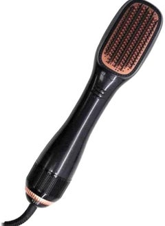 Buy 2-in-1 Professional Hair Styling Brush Black in Saudi Arabia