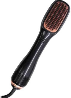 Buy 2-in-1 Professional Hair Styling Brush Black in Saudi Arabia