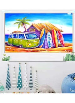 اشتري Diamond Painting Kits for Adults DIY 5d Diamond Painting Kit Full Drill Landscape Adults' Paint-by-Number Kits Diamond Art Pictures في الامارات