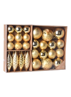 Buy Christmas 31-Piece Hanging Decoration Set, Gold in UAE