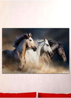 Buy Beautiful Horse Painting Decorative Wall Art MDF 60CM x 40CM in Saudi Arabia