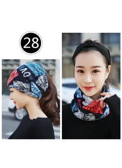 اشتري New Womens Snood Scarf Convertible Twist CapLOVE purplish red LOVE purplish red في السعودية