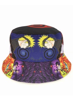 Buy Naruto Printed Casual Sunshade Fisherman's Hat in Saudi Arabia