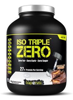 Buy Laperva Iso Triple Zero Next Generation, Supports Muscle Growth and Recovery, Rapidly Absorbed, 0 sugar & 0 carb & 0 fat, Chocolate Caramel Flavor, 4 Lbs in UAE