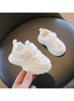 Buy Walking shoes Summer girls' mesh shoes Baby children's soft sole breathable single shoes in UAE