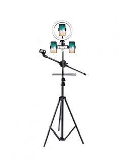 Buy Light Ring Tripod Stand for Live Broadcasting and Professional Photography 360 Degree Rotation with 3 Movable Stands in Egypt