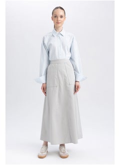 اشتري Woman A Line Woven Skirt في مصر