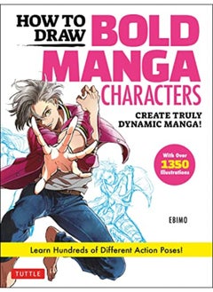 Buy How To Draw Bold Manga Characters By Ebimo Paperback in UAE