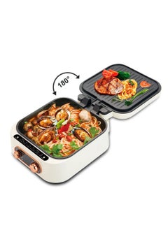 اشتري Steaming and Frying Machine craper maker pan Household Baking Pan Electric Quick-bake Multi-function Breakfast Double Sided Heating Pizza Pie Cooking Machine Crepe Pancake Maker في الامارات