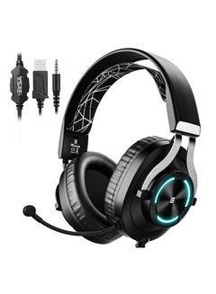 Buy E3000 Gaming Headset with RGB light Black in Egypt