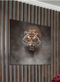 Buy Multicolor Bengal Tiger Face Decorative Wall Art Wall Decor Card Board Home Decor for Living Room, Drawing Room, Office Room and Bedroom 30CM x 30CM in Saudi Arabia