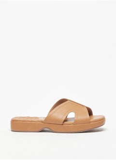 اشتري Solid Slip-On Sandals في السعودية