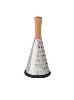 Buy Stainless Steel Grater With Wooden Handle in Saudi Arabia