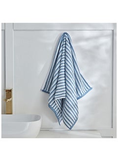 Buy Rio Leah Patterned Cotton Hand Towel 50 x 90 cm in Saudi Arabia