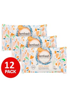 Buy Soothing and refreshing feminine wipes for intimate areas - 10 wipes (12 Pack) in Saudi Arabia