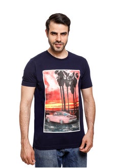 Buy Coup - Printed Loose Fit T-Shirt in Saudi Arabia