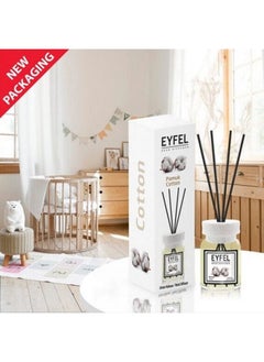 Buy Eyfel Reed Diffuser Cotton Room Air Freshener 120ml in UAE