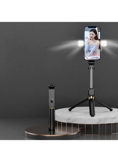 Buy XT06S Live Beauty Bluetooth Tripod Selfie Stick(Black) in Saudi Arabia