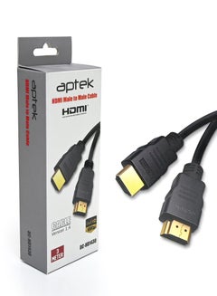 Buy High Speed 3 Meter HDMI Male to Male Version 1.4 Cable with Ethernet in UAE