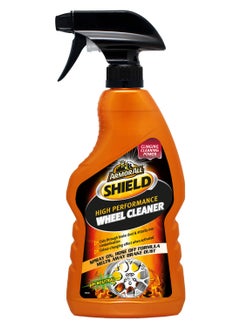 اشتري Shield Wheel Cleaner 500Ml, Removes Stubborn Brake Dust And Grime, Acid-Free, Ph Neutral, 1 Piece في الامارات