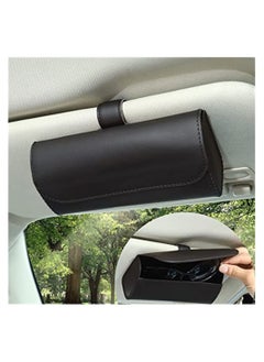 Buy 1 Piece Sunglass Frame Glasses Storage Case For Car Visor With Hidden Magnetic Closure in Saudi Arabia