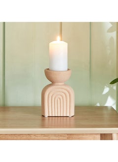 Buy Tudor Ceramic Candleholder 11 x 15 x 9 cm in Saudi Arabia