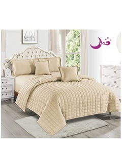 Buy Summer Compact Cotton Duvet Set For One And A Half 4 Pieces in Saudi Arabia