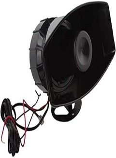 اشتري Goolsky Car Truck Siren Horn 100W 7 Tone with Mic PA Speaker System Emergency Sounds Amplifier - Hooter/Blaring Police/Ringing Fire Alarm/Ambulance/Siren/Traffic Sound في الامارات