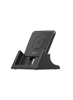 Buy Yesido DS15 15W Qi Fast Wireless Desktop Charger Stand Universal Wireless Charger Phone Holder - Black in Saudi Arabia