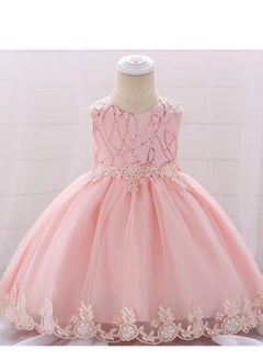 اشتري Toddler Infant Newborn Baby Girl Dress Clothing For Birthday Wedding في الامارات