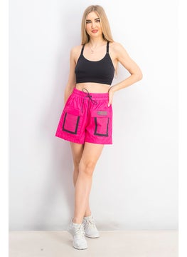 Buy Women Sportswear Fit Training Short, Magenta in UAE