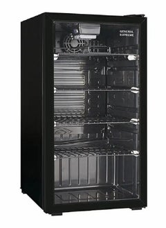 Buy Single Door Showcase Refrigerator (92 Ltrs), Black in Saudi Arabia